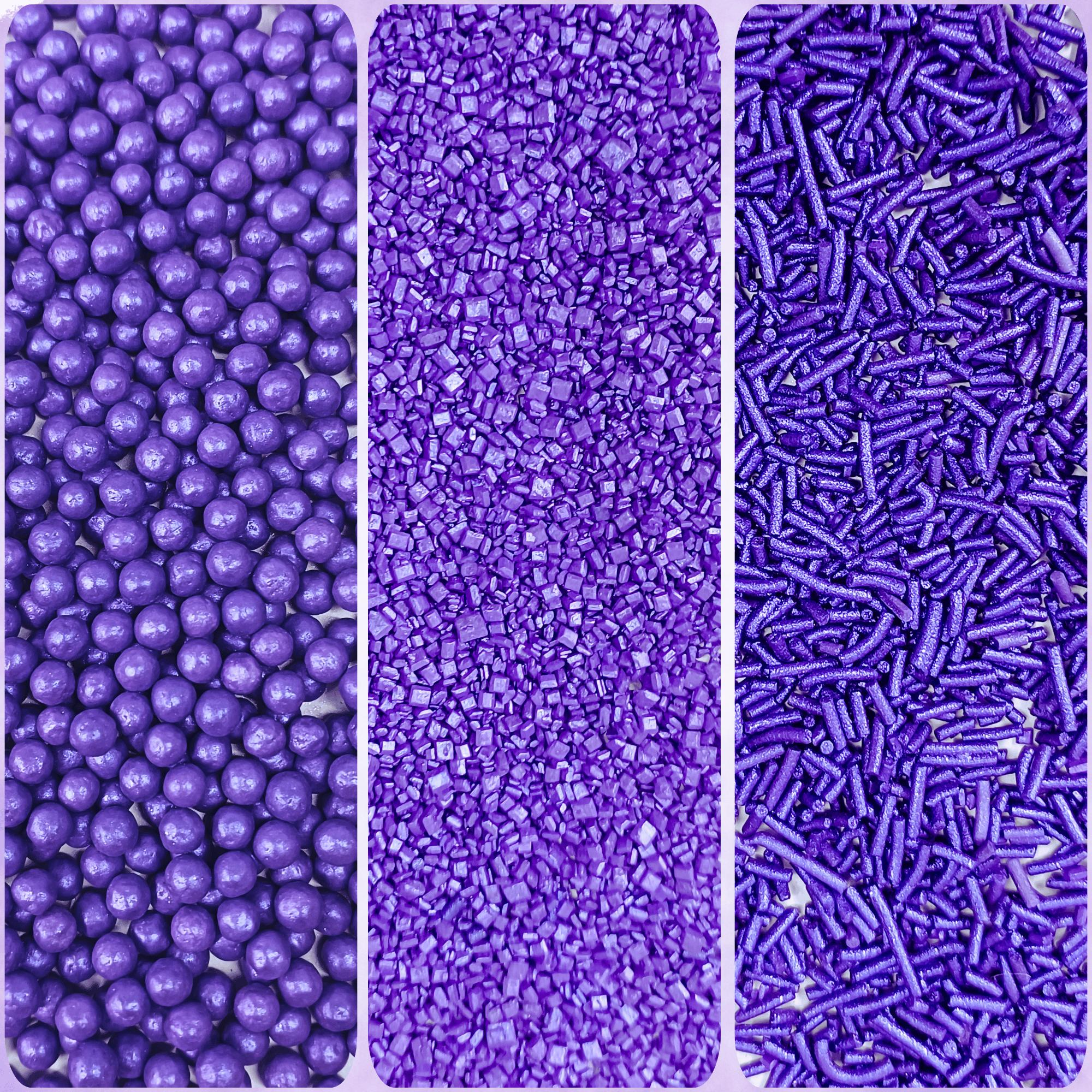confect sprinkles for cakes cupcakes decoration usp 1purple