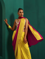 Thumbnail for trueBrowns Off White Muslin Silk Floral Jaal Printed Scoop Neck Sleeveless Blouse - Distacart