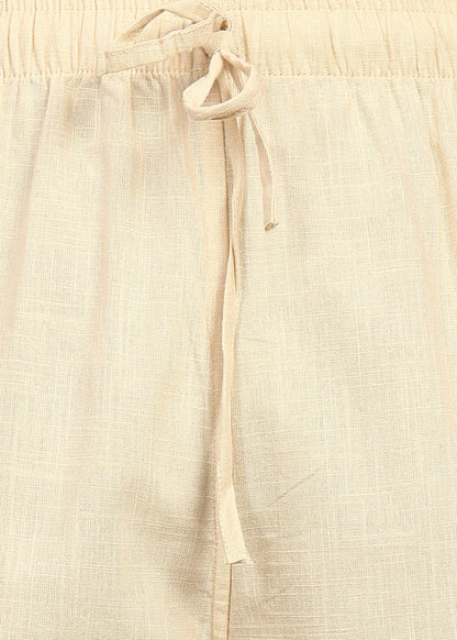 Fabmade Dune Flow Linen Trousers - Distacart