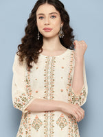 Thumbnail for Ahalyaa Women Floral Printed Kurta - Distacart