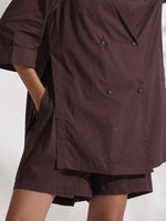 Thumbnail for trueBrowns Cola Cotton Print Jacket & Short Co-ord Set