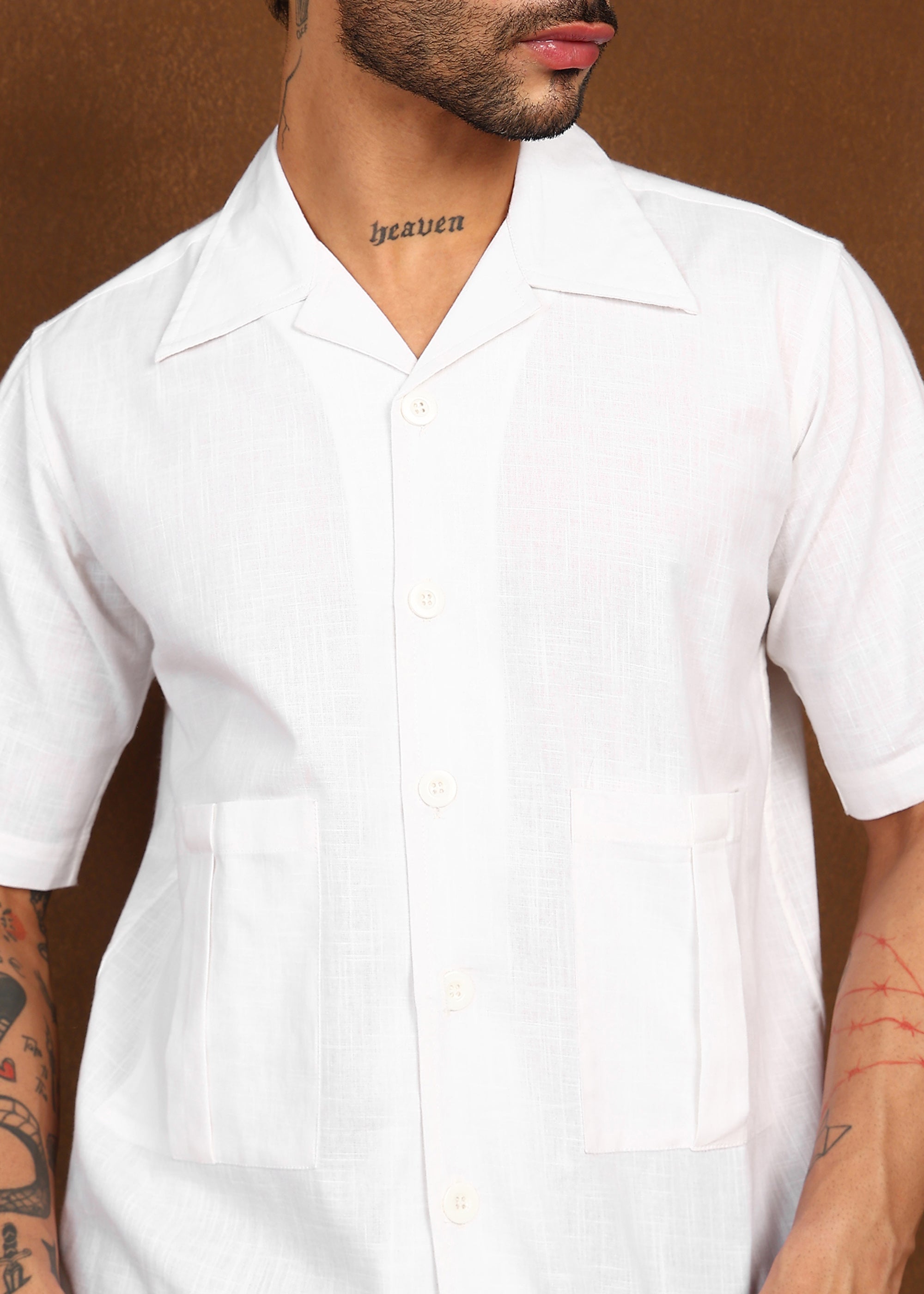 Fabmade Ivory Haven Shirt - Distacart