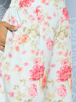 Thumbnail for Ahalyaa Women Printed Longline Top With Palazzos - Distacart