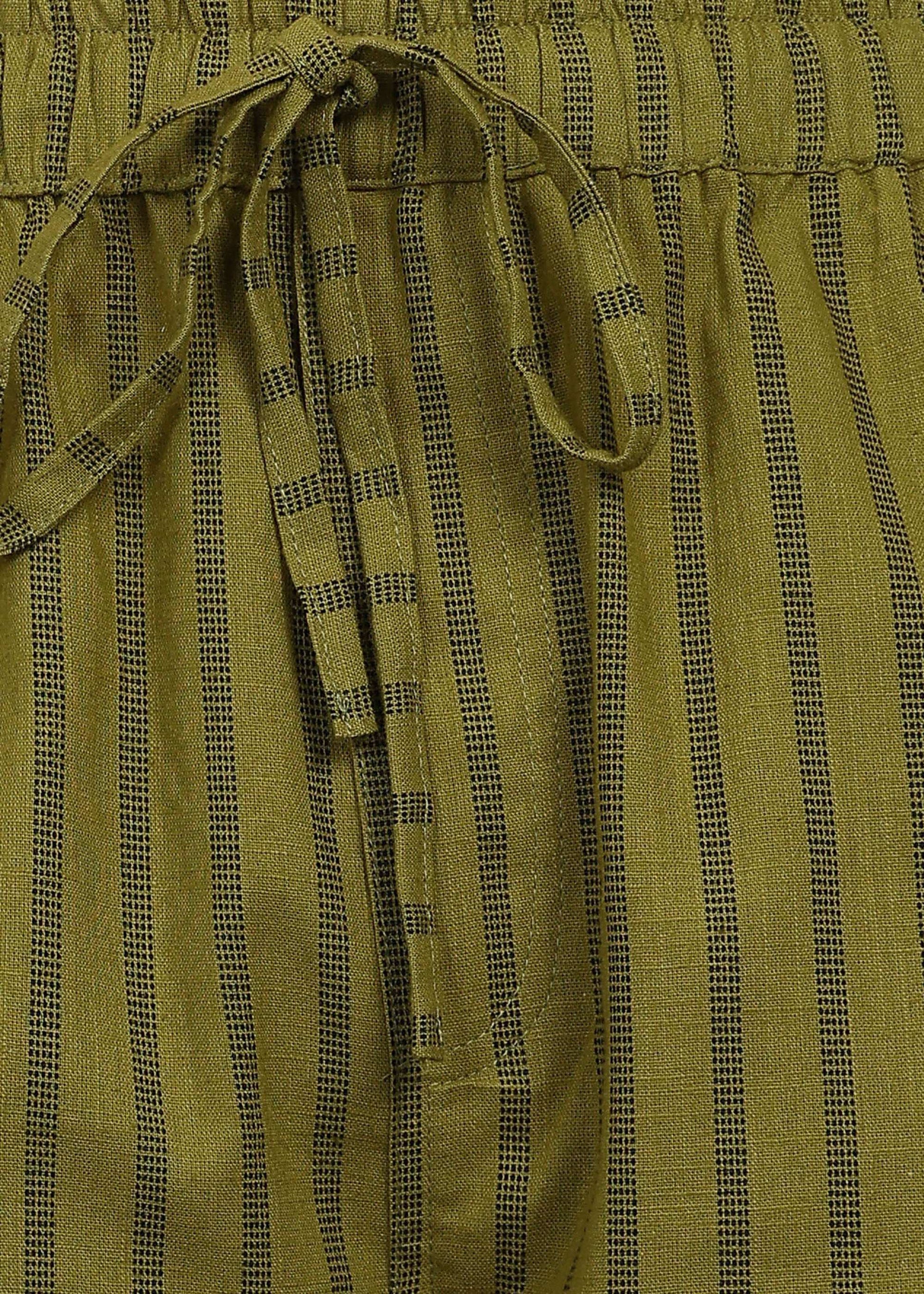 Fabmade Olive Rhythm Shorts - Distacart