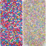 Thumbnail for confect rainbow magic sprinkles mix colourful celebration sprinkles for cake decor 140 gms rainbow sprinkles 01