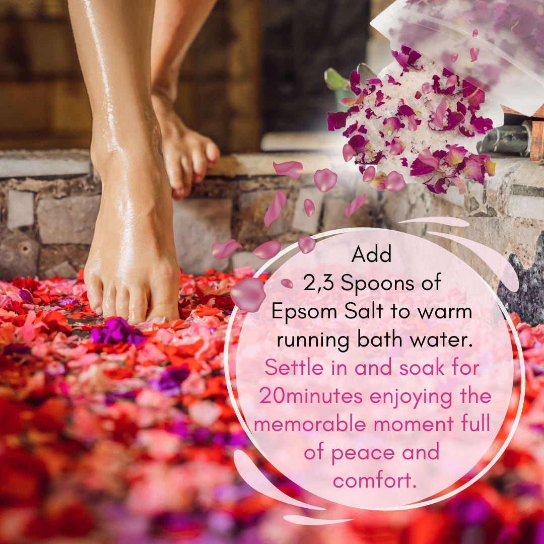 Samisha Rose Epsom Salt For Pain Relief - Distacart