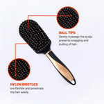 Thumbnail for MiDazzle Oval Hair Brush (Luxe) MIHB0001 - Distacart