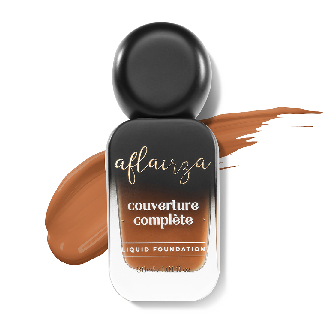 Aflairza Coverture Complete Liquid Foundation with 7 Shades for All Skin Tones