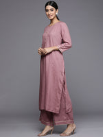 Thumbnail for Varanga Women Solid Kurta Set With Printed Dupatta - Distacart