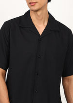 Thumbnail for Fabmade Midnight Black Linen Co-Ord - Distacart