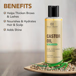 Thumbnail for 100% Pure & Natural Cold Pressed Castor Oil - Hexane Free I Fast Absorbing - Distacart