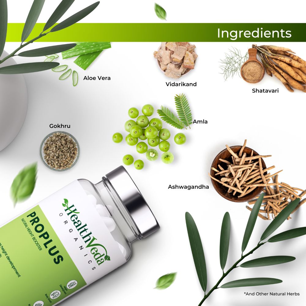 Health Veda Organics ProPlus Capsules - Distacart