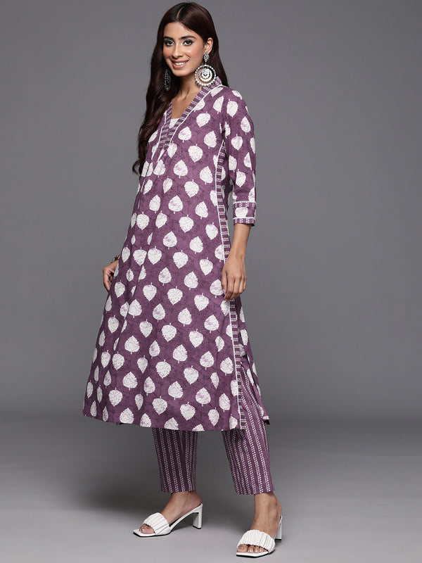 Varanga Women Floral Printed Straight Kurta With Tonal Printed Bottom And Dupatta - Distacart