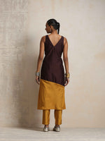Thumbnail for trueBrowns Cola Silk Kurta Set