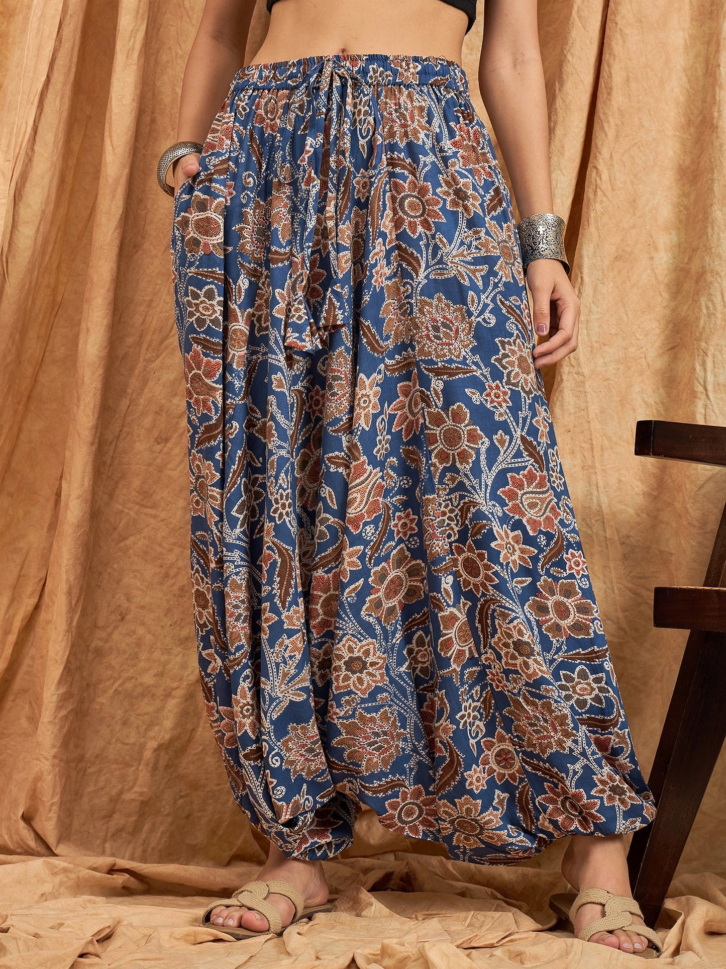 InWeave Indigo Big Jaal Harem Pant - Distacart