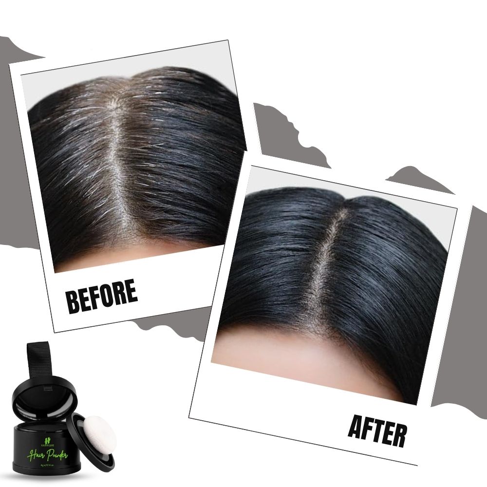 Samisha Cover Up Hair Powder - Black - Distacart