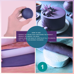 Thumbnail for confect electric purple sugarpaste br b 250 gms b