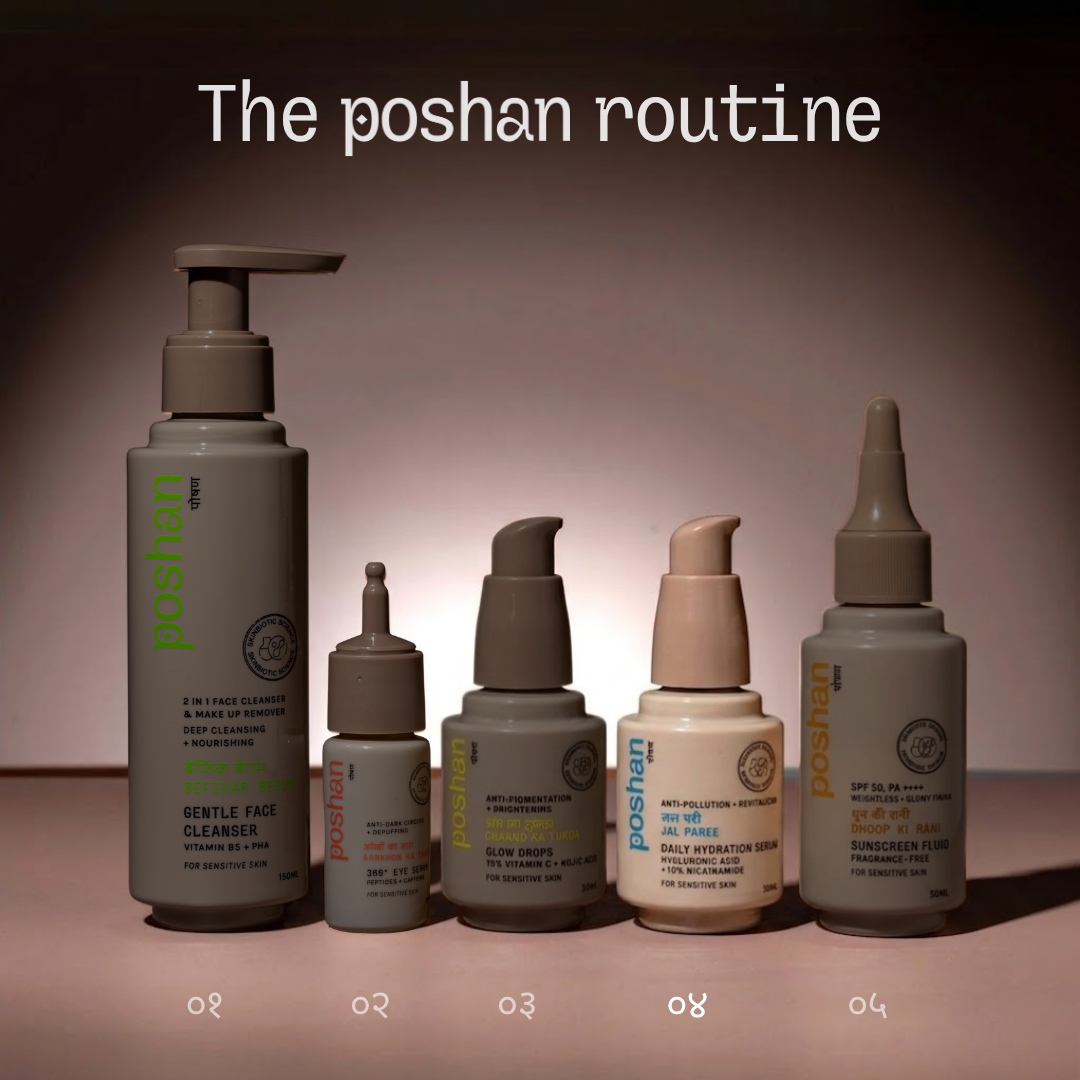 Poshan Skincare Jal Paree Daily Hydration Serum - Dista