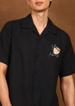 Thumbnail for Fabmade Noir Emblem Shirt - Distacart