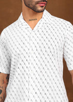 Thumbnail for Fabmade Urban Dot Linen Co-Ord Set - Distacart