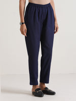 Thumbnail for trueBrowns Blue Angrakha Kurta Set - Distacart