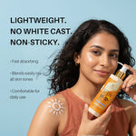 Thumbnail for Velleja 2-in-1 Sunscreen Body Lotion SPF 50 PA++++ with 5% Niacinamide & Ceramides - Dista