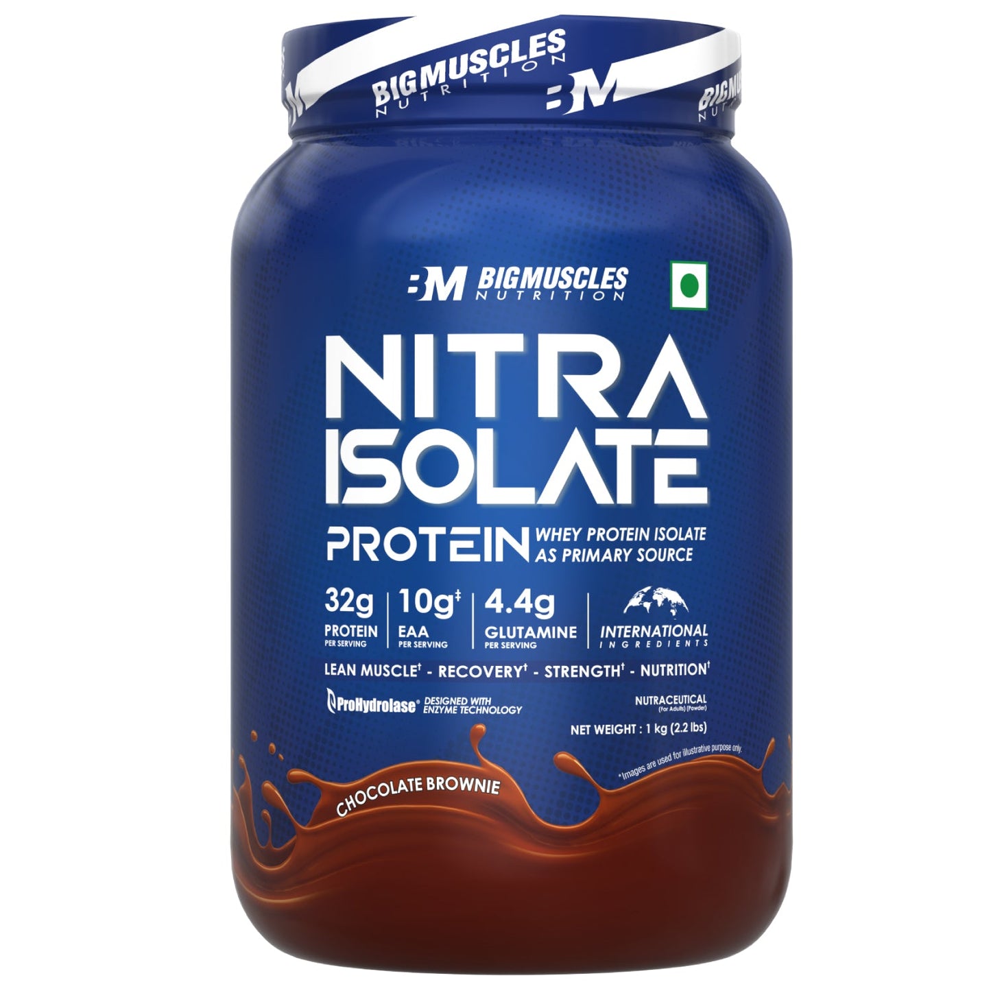 Big Muscles Nutrition Nitra Isolate Whey Protein - Dista