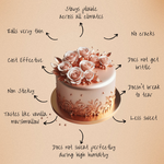 Thumbnail for confect rose gold sugar paste br b 250 gms b