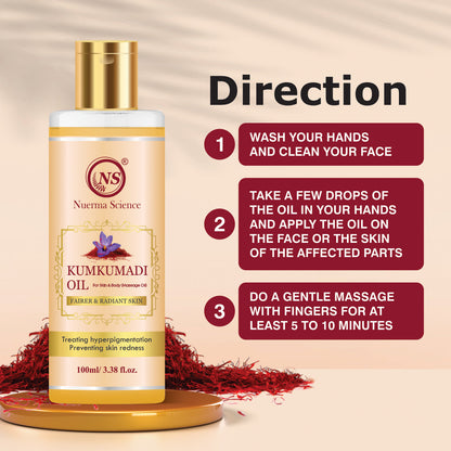 Nuerma Science Kumkumadi Oil For Skin - Distacart