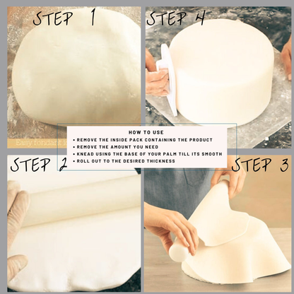confect ivory sugarpaste br b 250 gms b