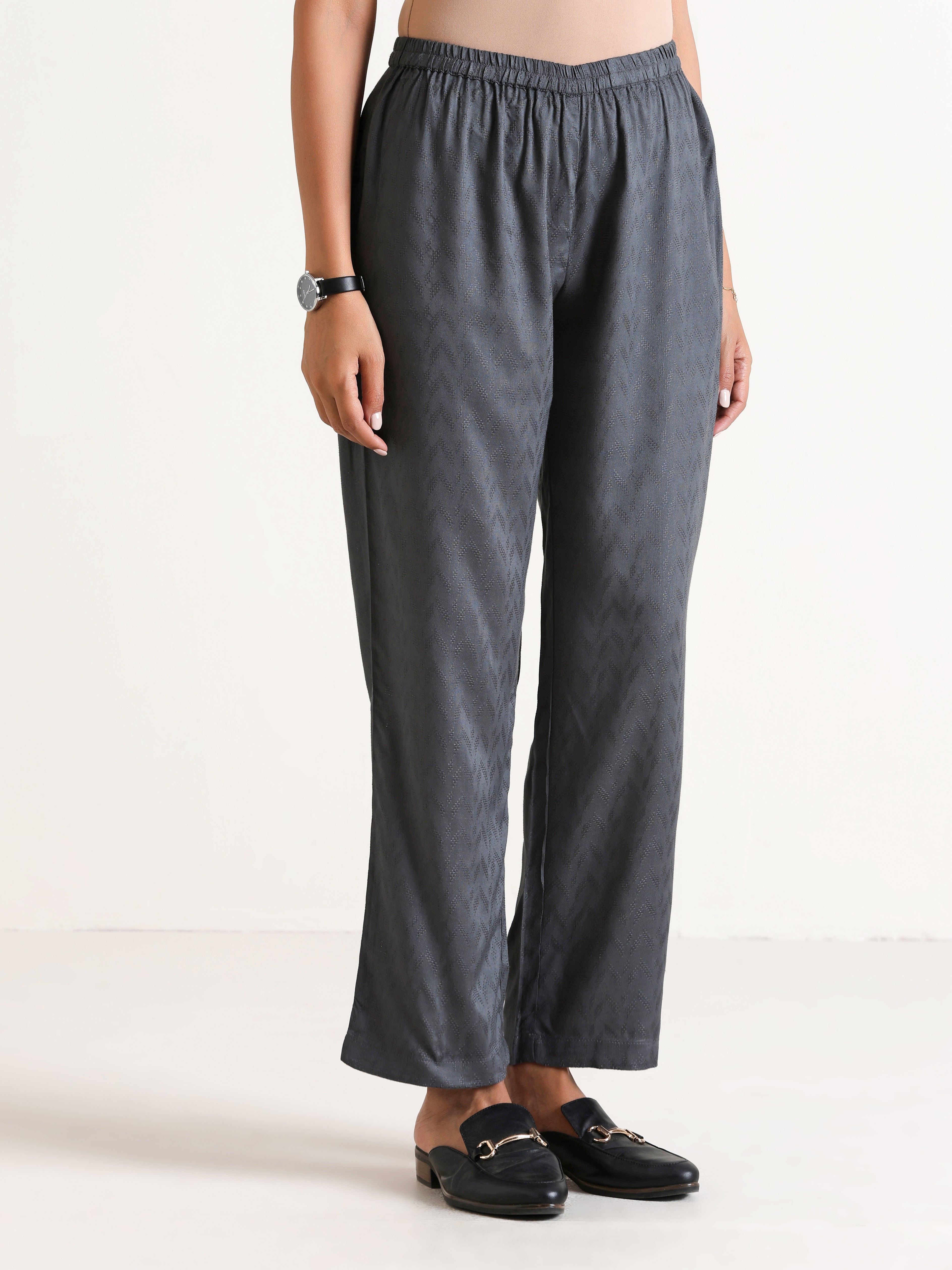 trueBrowns Grey Short Co-Ord Set - Distacart