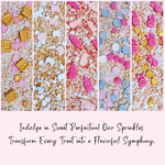 Thumbnail for confect girls baby shower sprinkles mix heart teddy baby feed bottle baby feet sprinkles pack of 5 baby shower 17