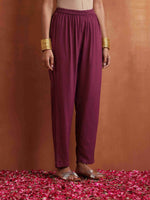 Thumbnail for trueBrowns Beige Print Straight Kurta Set