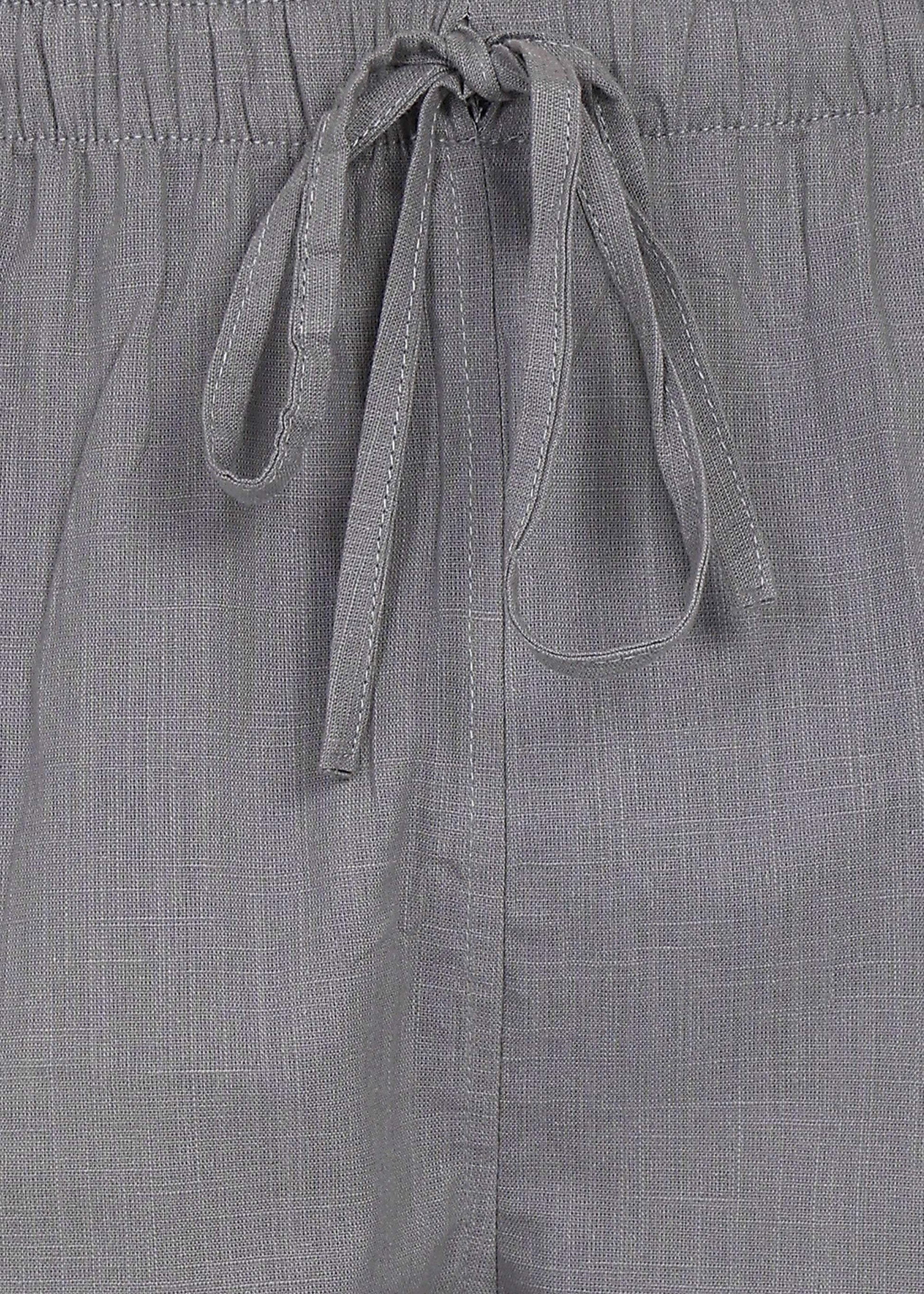 Fabmade Slate Grey Linen Pyjama - Distacart