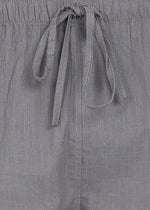 Thumbnail for Fabmade Slate Grey Linen Pyjama - Distacart