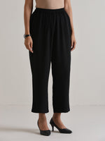 Thumbnail for trueBrowns Black Panelled Co-ord Set - Distacart