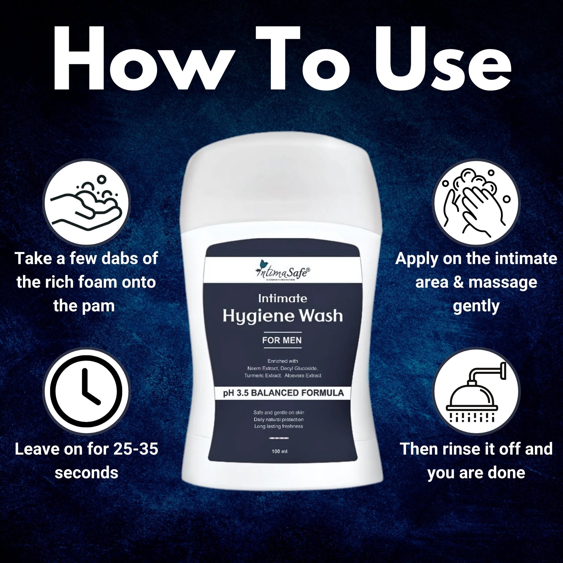 Samisha Natural Intimate Wash For Men - Distacart