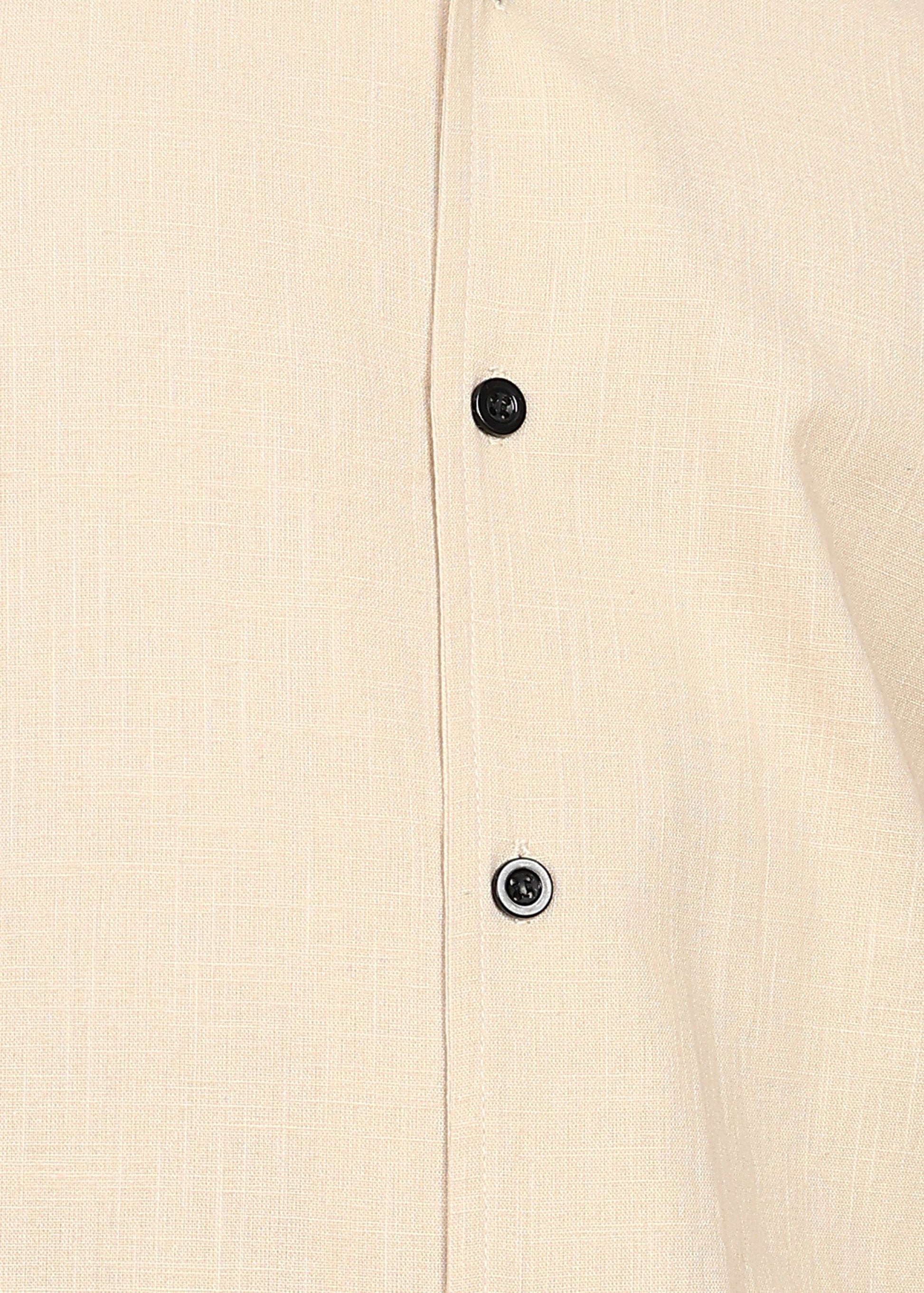 Fabmade Ivory Bloom Back-Print Shirt - Distacart