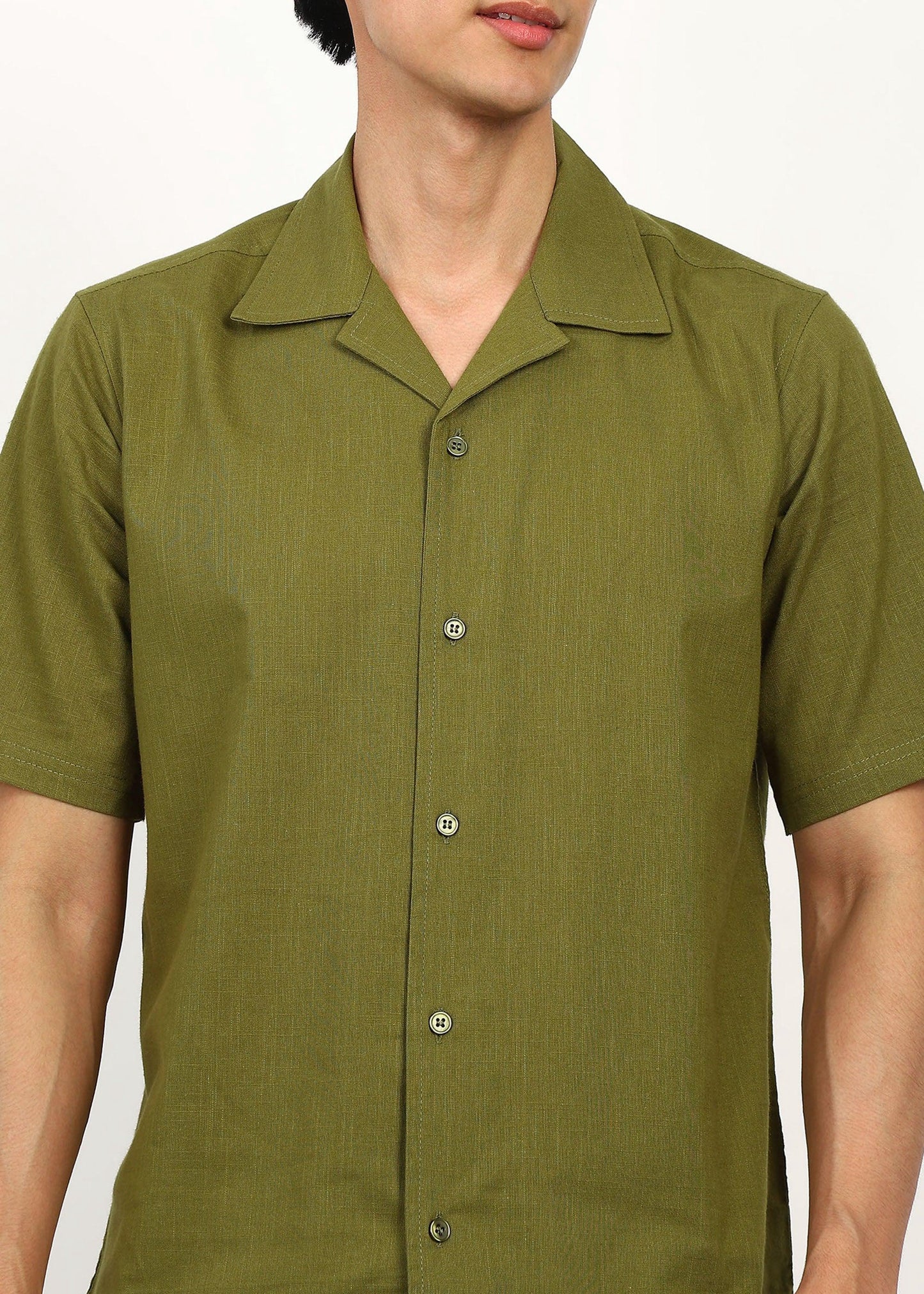 Fabmade Olive Ease Shirt - Distacart