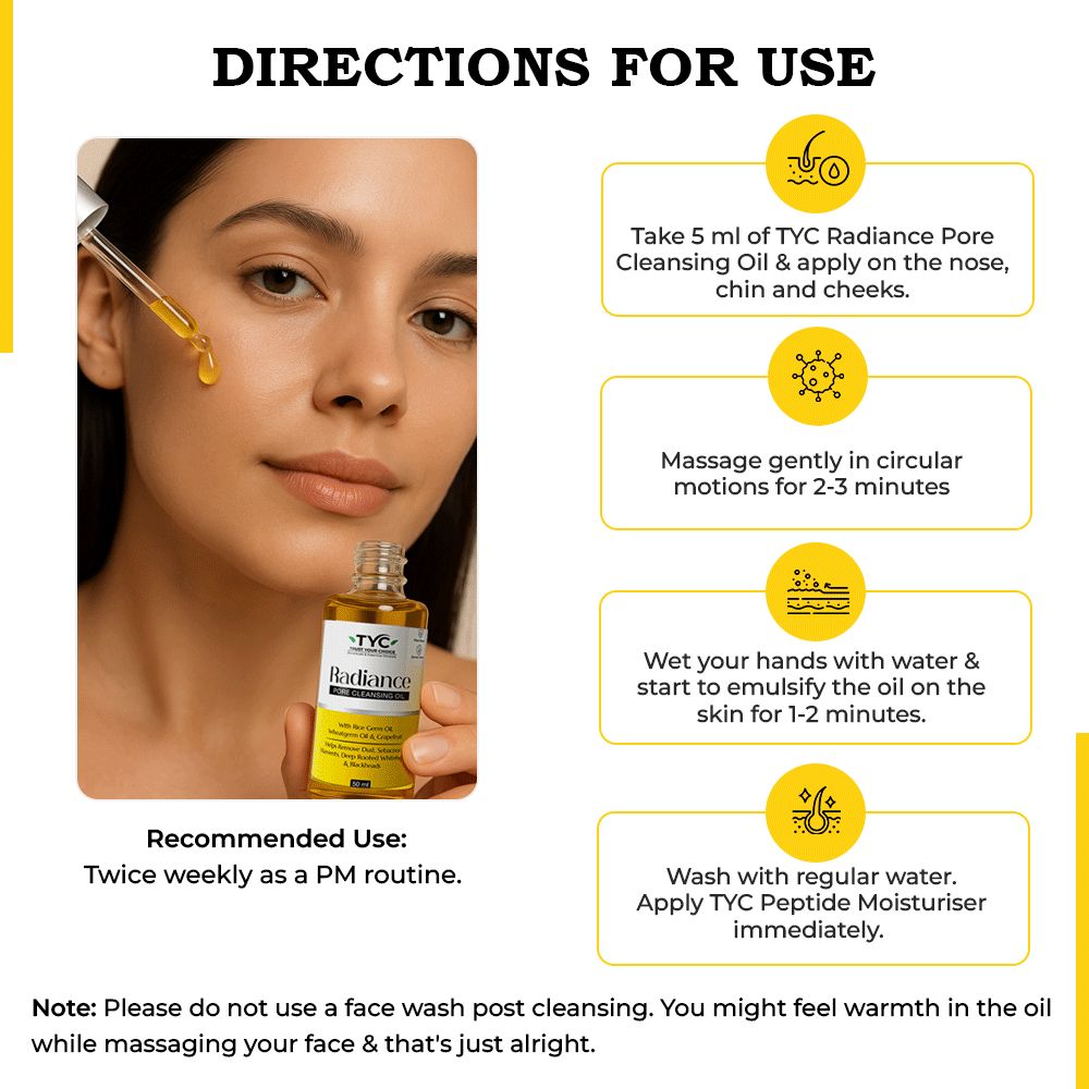 TYC Radiance Pore Cleansing Oil - Dista
