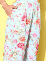 Thumbnail for Ahalyaa Women Floral Printed Co-Ords - Distacart