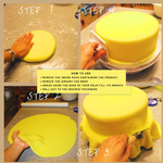 Thumbnail for confect yellow sugarpaste br b 1 kg b