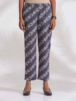 Thumbnail for trueBrowns Red Cotton Print Kurta Set