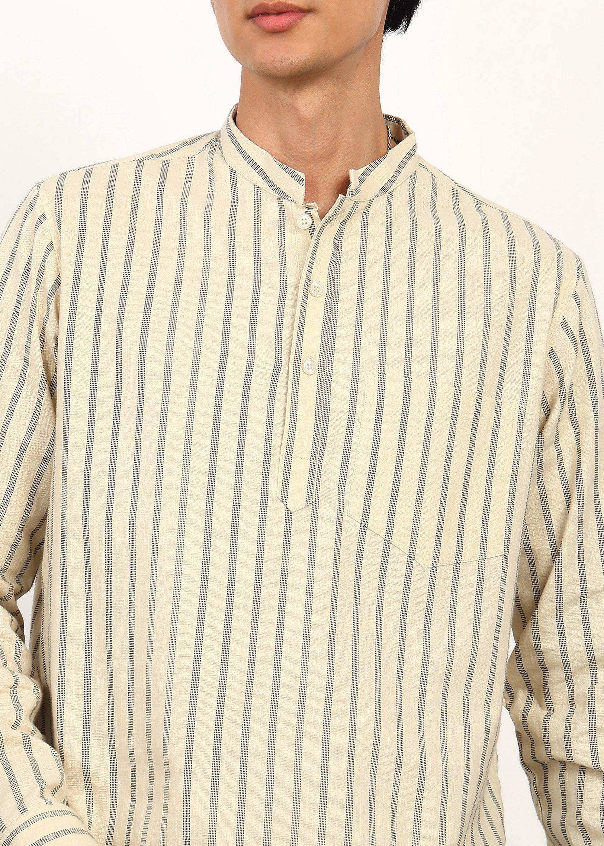 Fabmade Sandline Stripe Linen Set - Distacart
