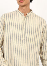 Thumbnail for Fabmade Sandline Stripe Linen Set - Distacart