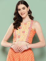Thumbnail for Ahalyaa Geometric Printed Ethnic Co-Ords - Distacart