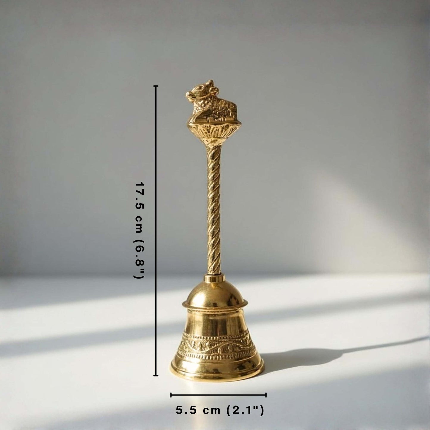 brass nandi bell