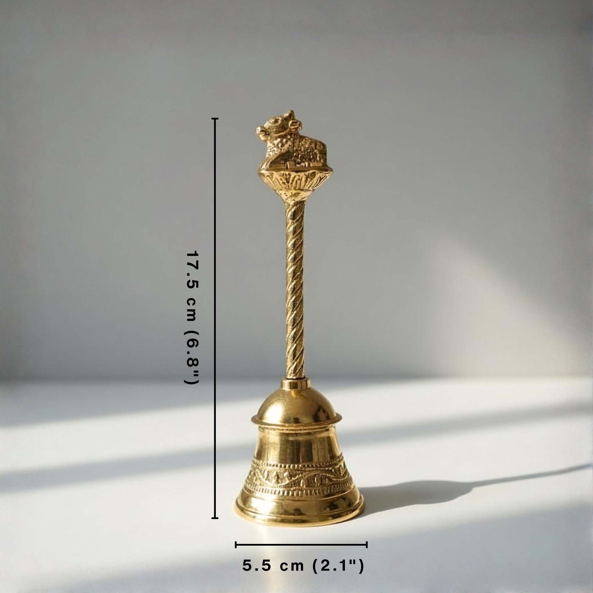 brass nandi bell