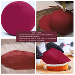 Thumbnail for magenta fondant edible sugarpaste 1kg