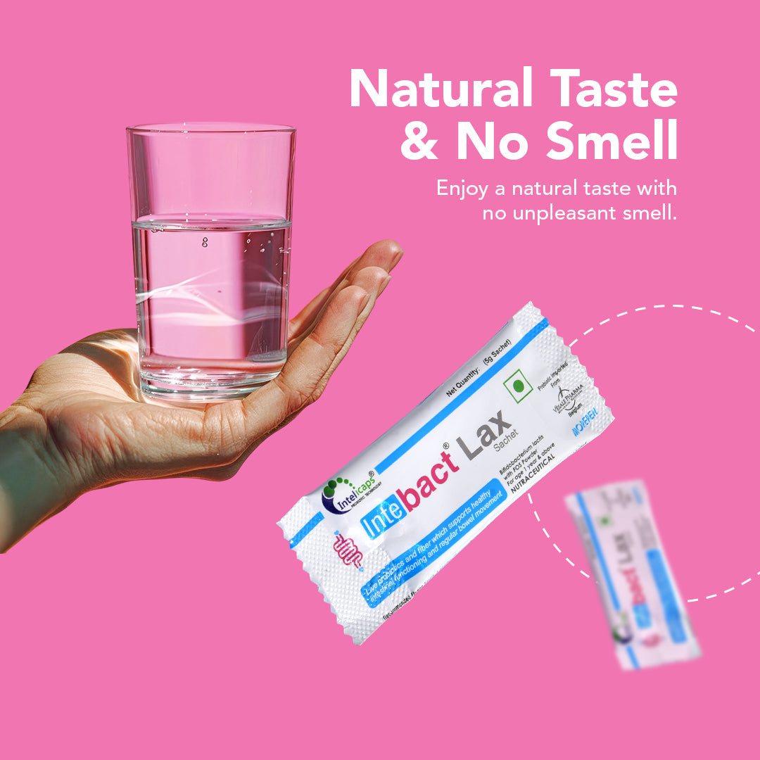 Dr. Morepen Intebact Probiotic Laxative – Best Solution For Constipation Relief